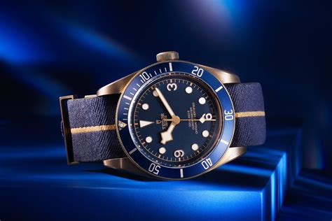 Tudor Black Bay Bronze Bucherer Blue Gets US Release